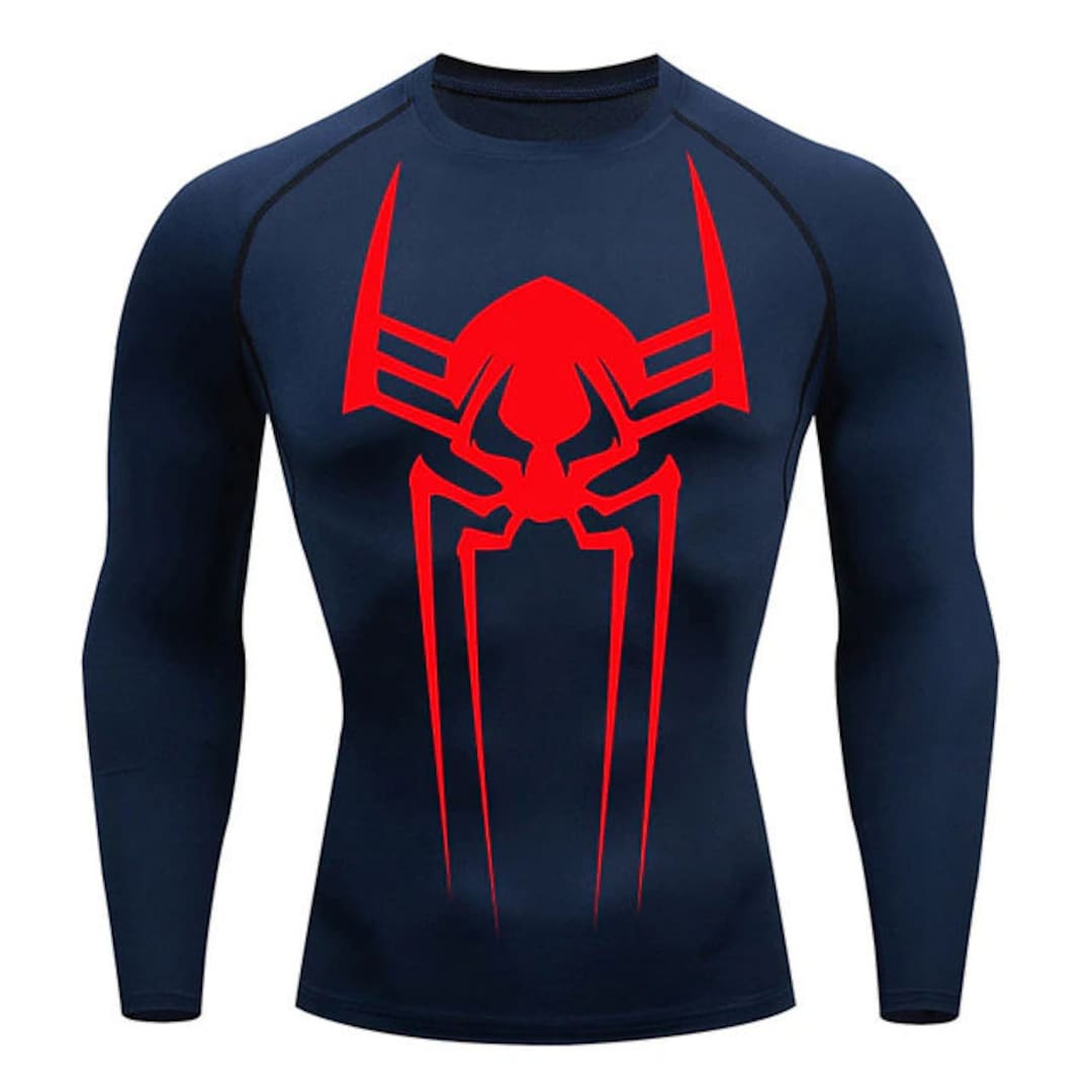 Spiderman 2099 Inspired Mens Gym Compression Shirt - Etsy