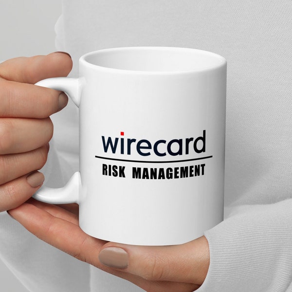 BWL Meme Tasse - Wirecard Risk Management - Premium Ceramic Mug, Finance Humor Tasse, FinTech Meme Gift