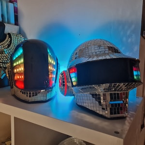 Disco Ball Daft Punk Casco Elettrico Set