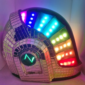 Casco Disco Ball Daft Punk - Versione elettrica Guy-Manuel