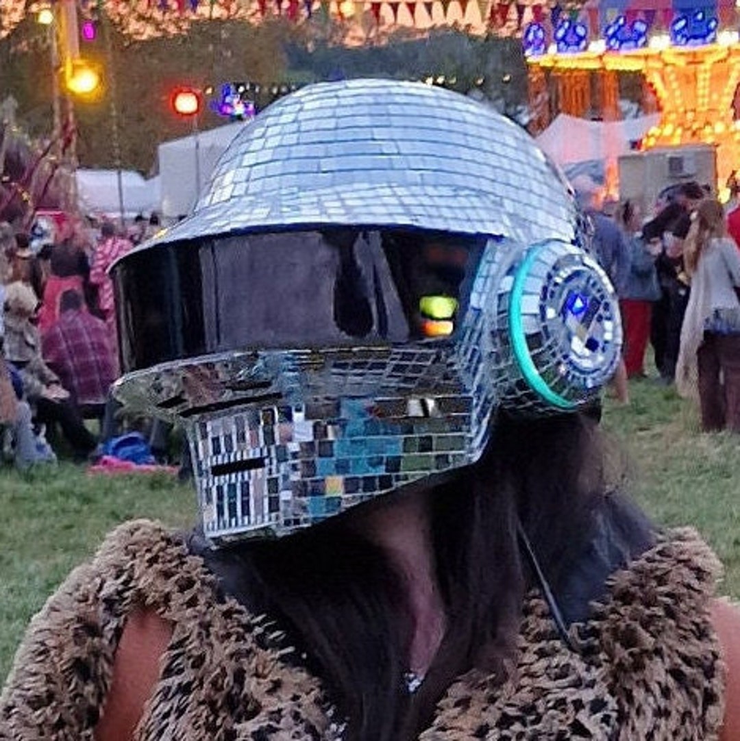 Disco Ball Daft Punk Helmet - Thomas Bangalter Electric Disco Ball Daft Punk Helmet - Thomas Bangalter Electric
