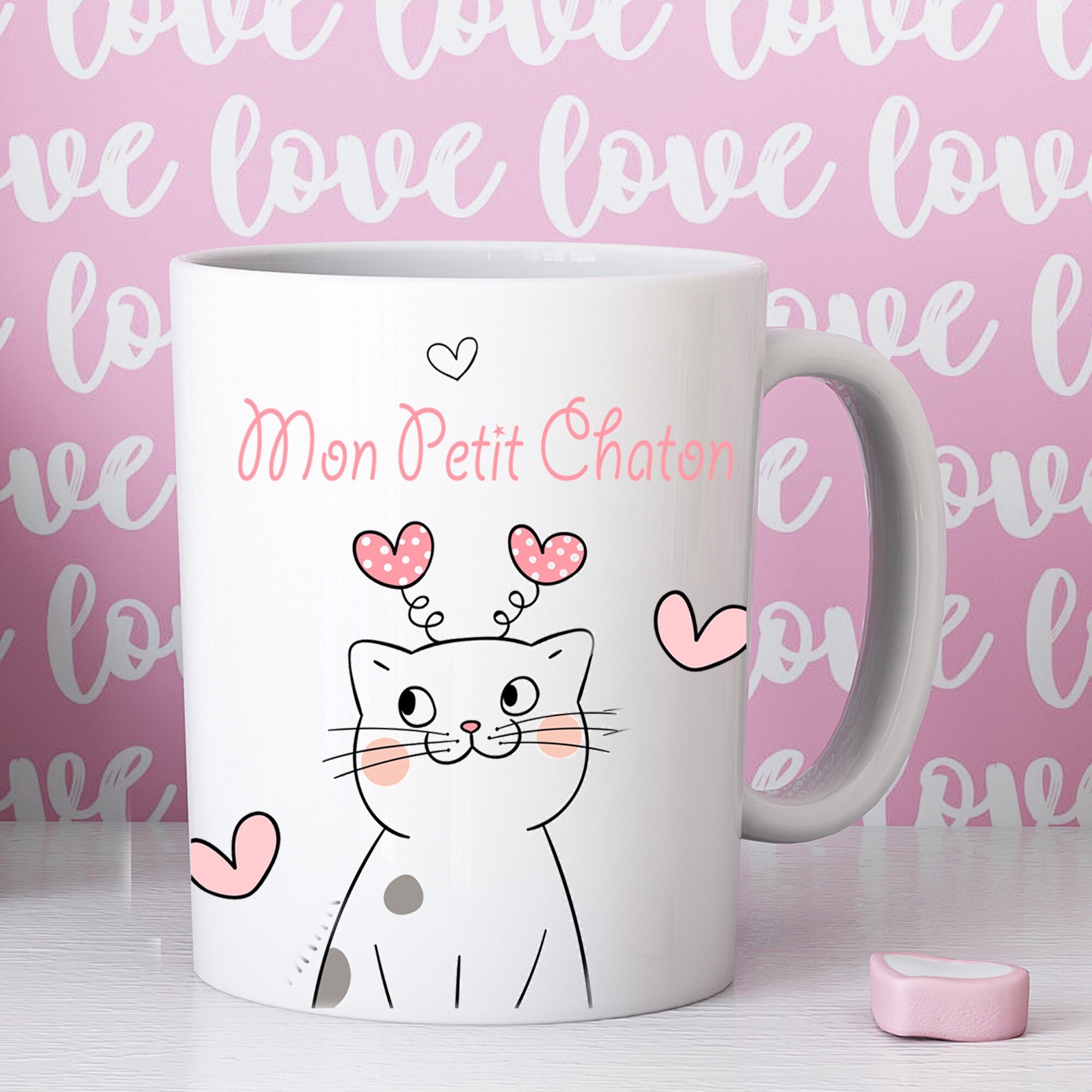 Mon Chaton D Amour Etsy France