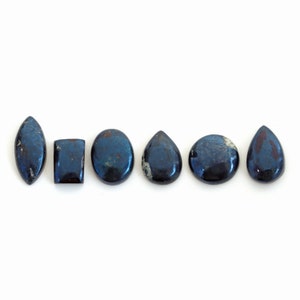 Covellite Cabochon | Covellite Gemstone | Covellite Blue Cab | Free Size Covellite | Blue Covellite Stone | Natural Covellite Cab