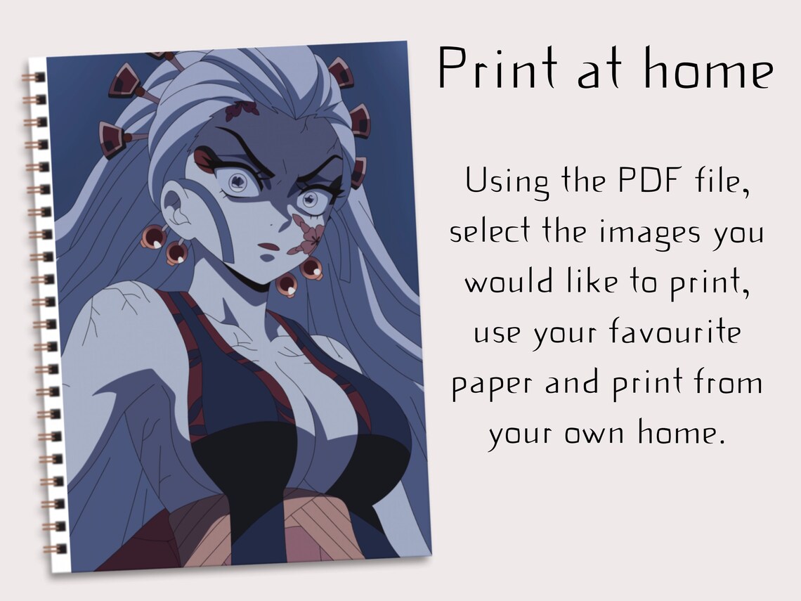 Anime Colouring Pages | Instant Download | Digital Download | Colouring Pages | Digital ...