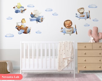 Pegatinas de pared Animalitti Volanti para el dormitorio
