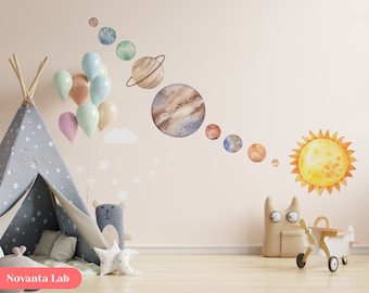 Planetas Sistema Solar Sistema Solar Mural Pegatina