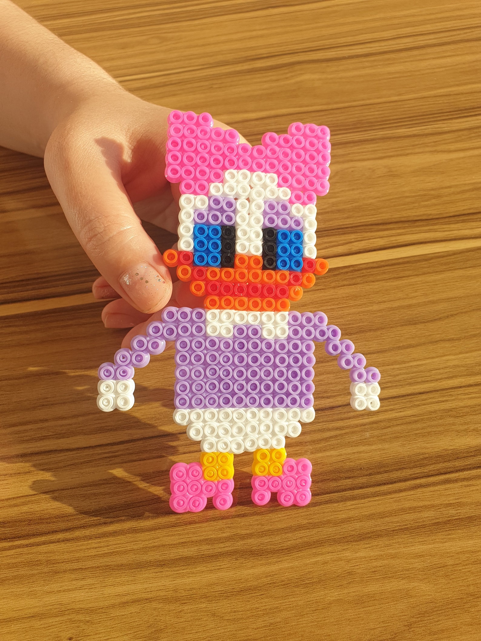 Donald Duck & Daisy Duck Hama Beads, Perler Beads Ornament Etsy Canada