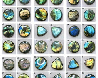 Natural Multi Labradorite Cabochon Loose Gemstone Cut Pendant Size Blue Labradorite Purple Labradorite AAA+ 7
