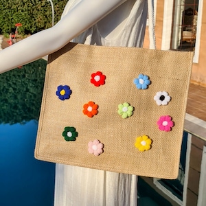 Sommer Jute Tasche, Tote Pool Tasche, handgemacht, Strand Jute Tasche, benutzerdefinierte Tasche, Jute Umhängetasche, große Jute Tasche, umweltfreundliche Tasche