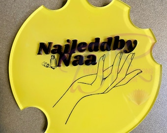3D Acrylic Nailfie Photo Prop | Nail Tech Gifts | Acrylic Nailfie Disc | Prop For Nail Techs | Nail Selfie | Nail Photo Prop | Social Media
