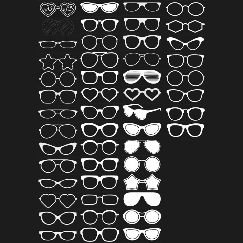 Procreate Eyewear Sunglasses Spectacles Glasses Shades Aviators Chibi