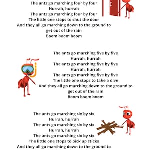 Numbers Rhyme, Poster, Counting, Printable, Digital Download, PDF ...