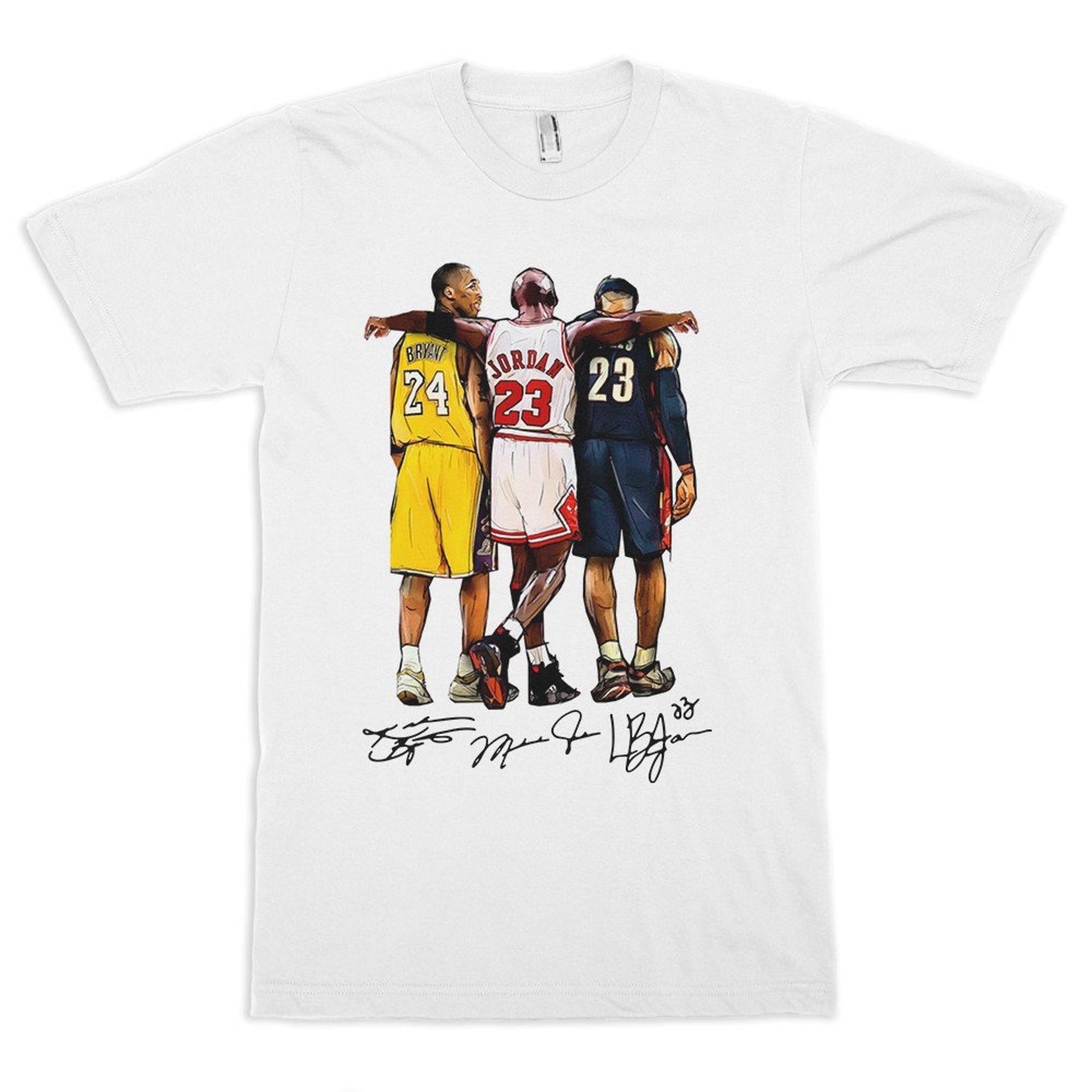 Discover Basketball Legends LeBron James T-Shirt