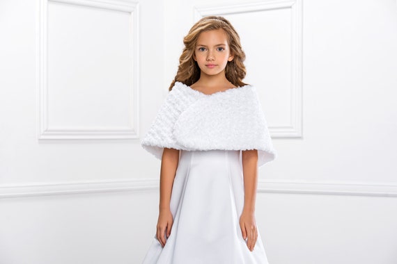 white communion shawl