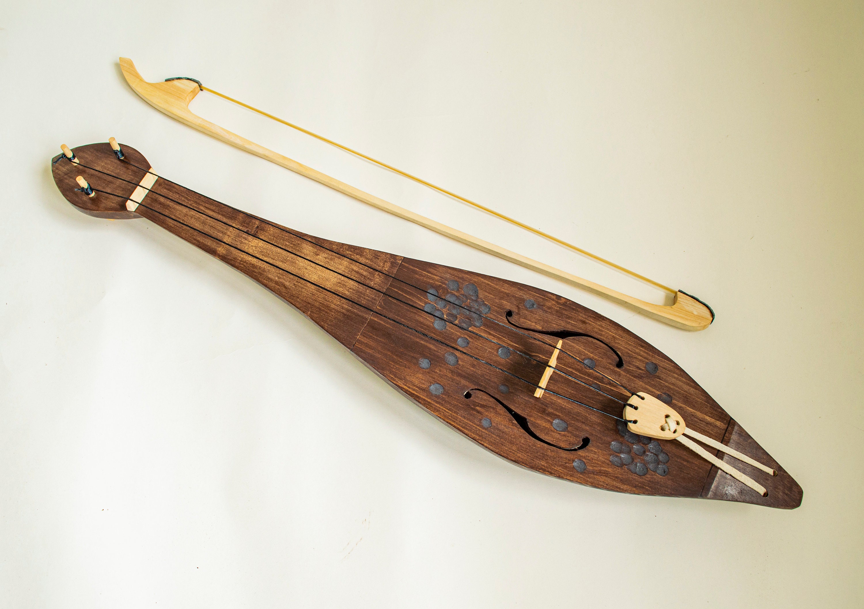 Gudok / Novgorod Bowed Lyre / Viking Rebec / Lyre Harp / - Etsy