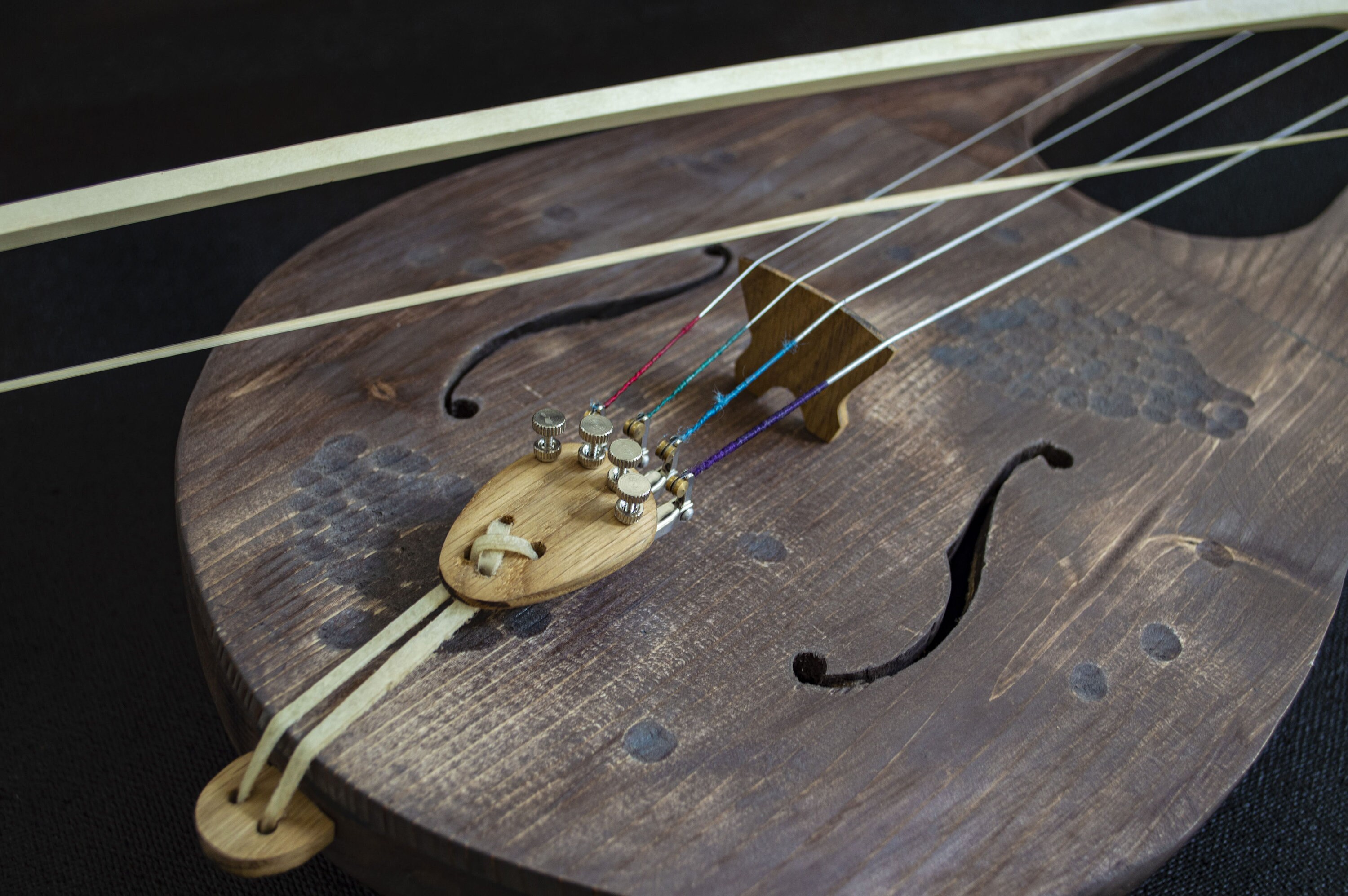 sø anklageren lektie Alt-talharpa Alt-lyre Medieval Music Bowed Alt-violin