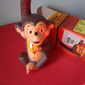 Vintage Melvin Monkey kylskåpsdeodorant - 1984 Oanvänd