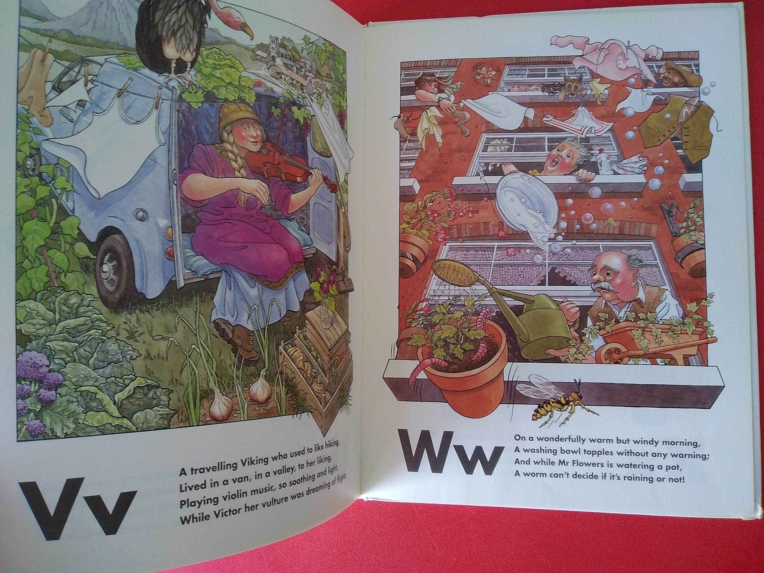 Vintage ABC Book: 1990s Illustrated Children's Nursery Gift - Etsy