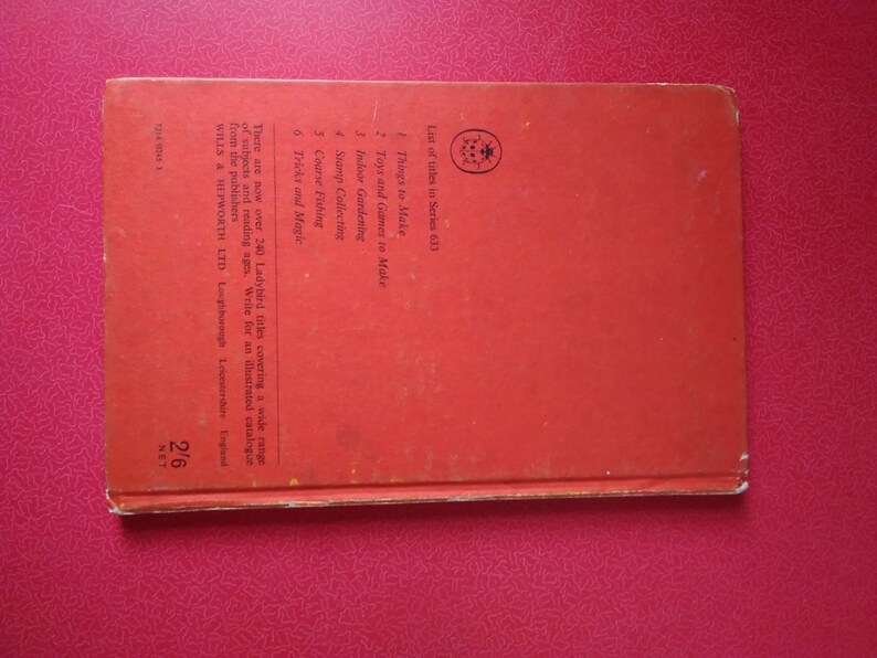 Ladybird Book Tricks and Magic 1970's Childrens Book Etsy