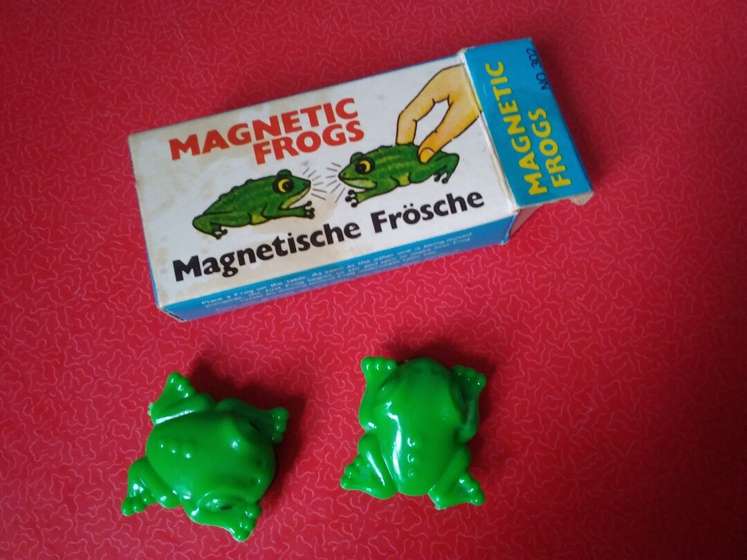 Vintage Frogs Boxed Circa 80's Toy Etsy