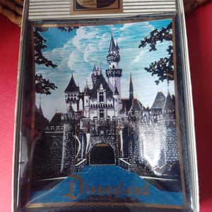 Vintage Disneyland trinket dish 70&#39;s dish tray boxed, magic Kingdom