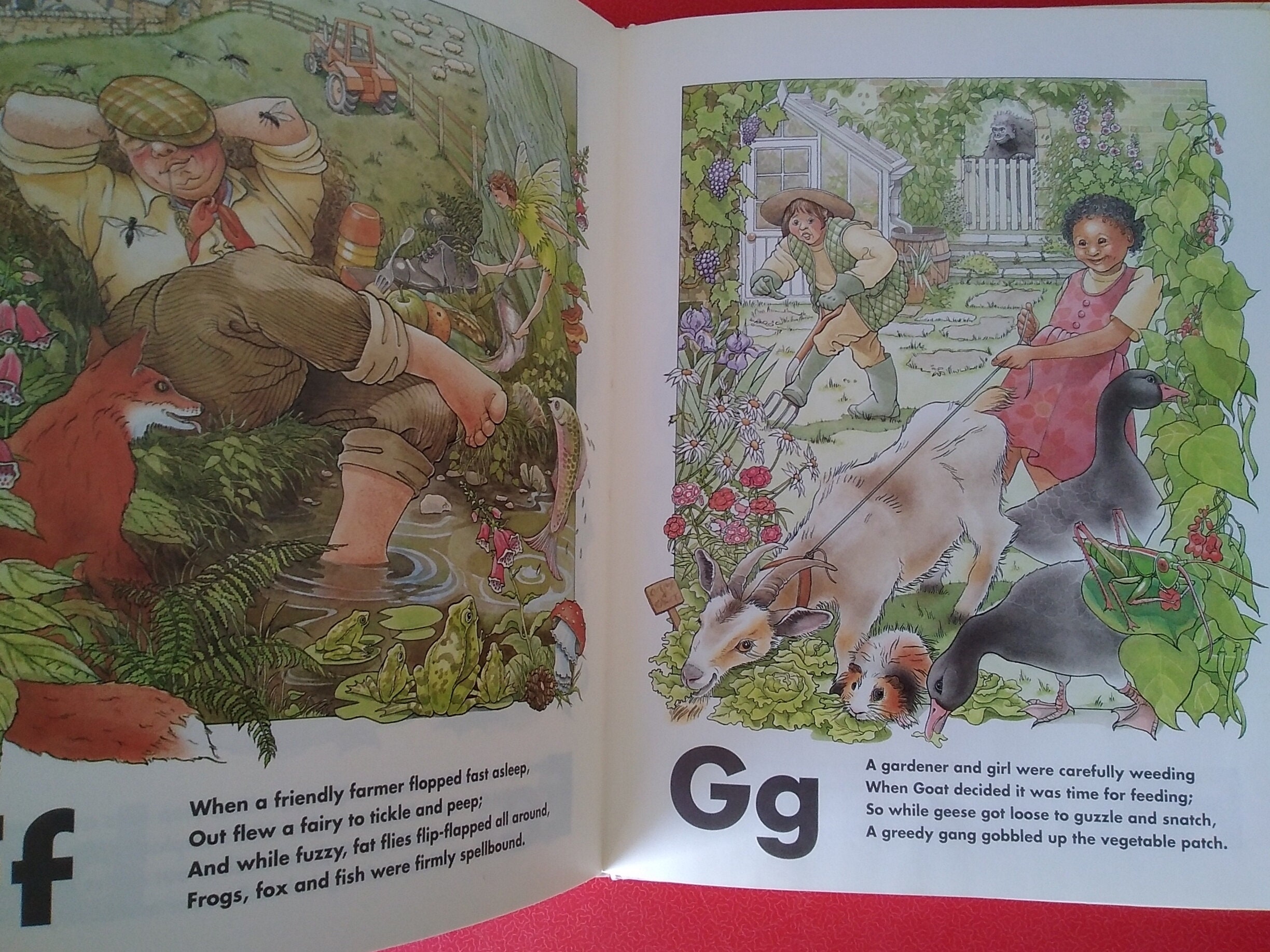 Vintage ABC Book: 1990s Illustrated Children's Nursery Gift - Etsy