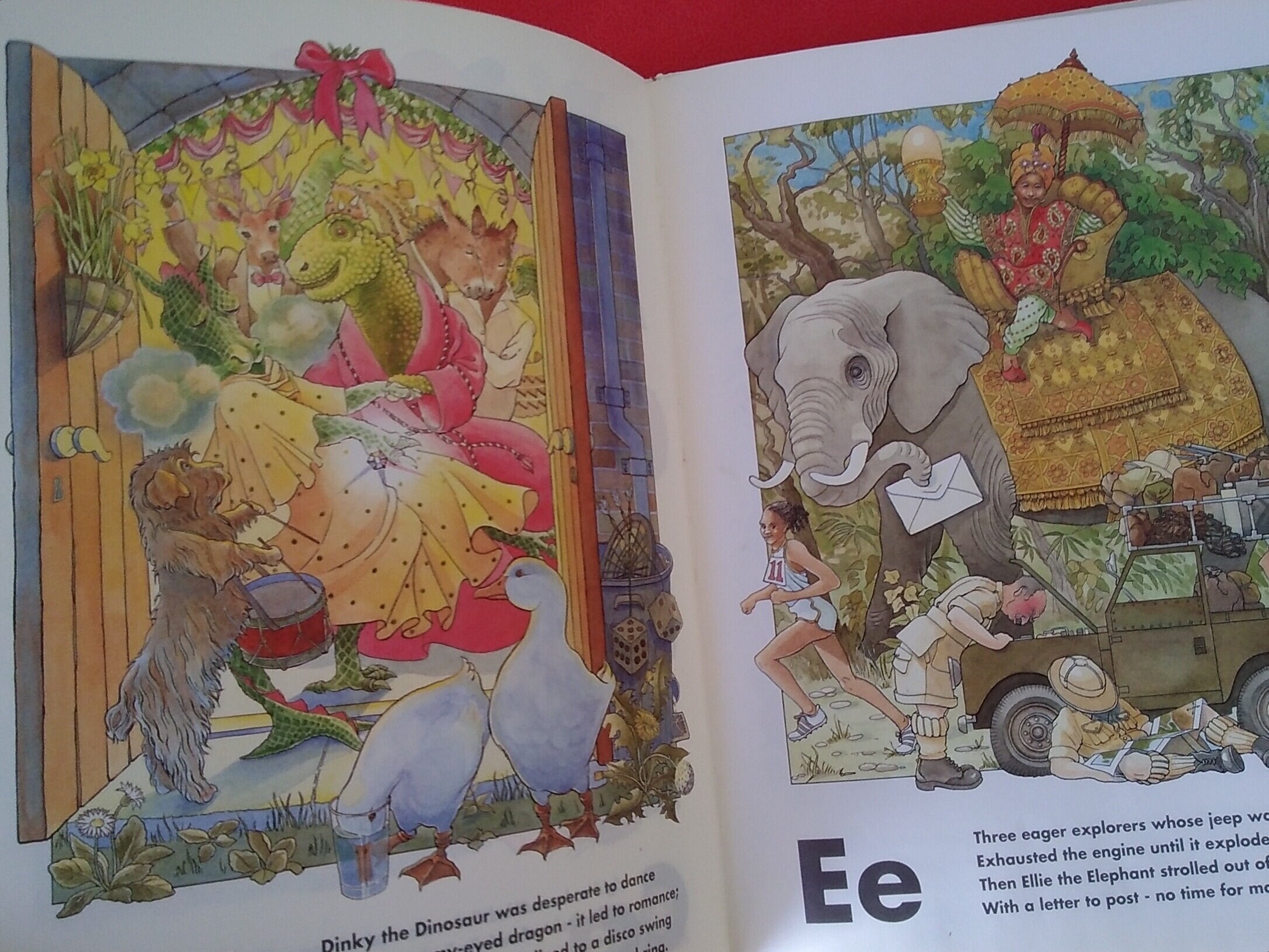 Vintage ABC Book: 1990s Illustrated Children's Nursery Gift - Etsy