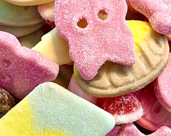 Mixed Swedish Candy - Bubs Candies - Scandinavian Bonbon - Gummy Sweets - Diam Bars - Candy Gift - Swedish Food - Marabou Chocolate - Vegan