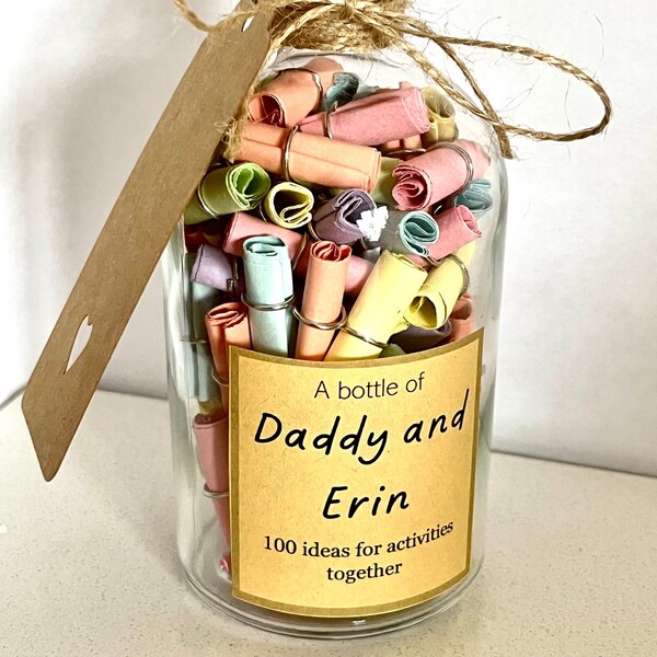 Personalised Things to Do Etsy UK