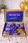 Personalised Postal Chocolate Gift! Guaranteed Fast Dispatch! signature Cadbury designed chocolate box.
