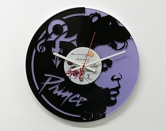 Prince Record Clock