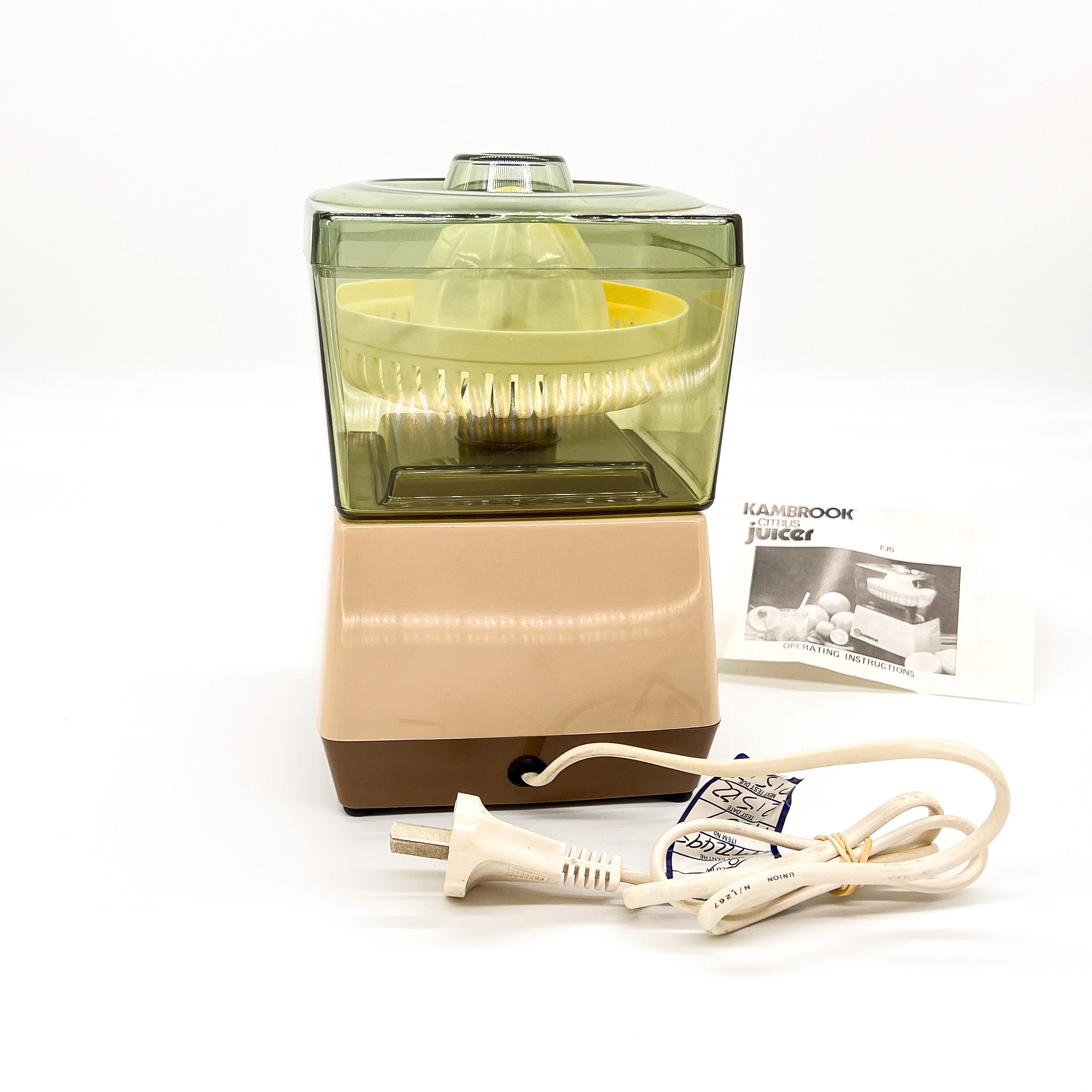 Vintage Kambrook Electric Citrus Juicer 1983 Orange & Etsy Australia