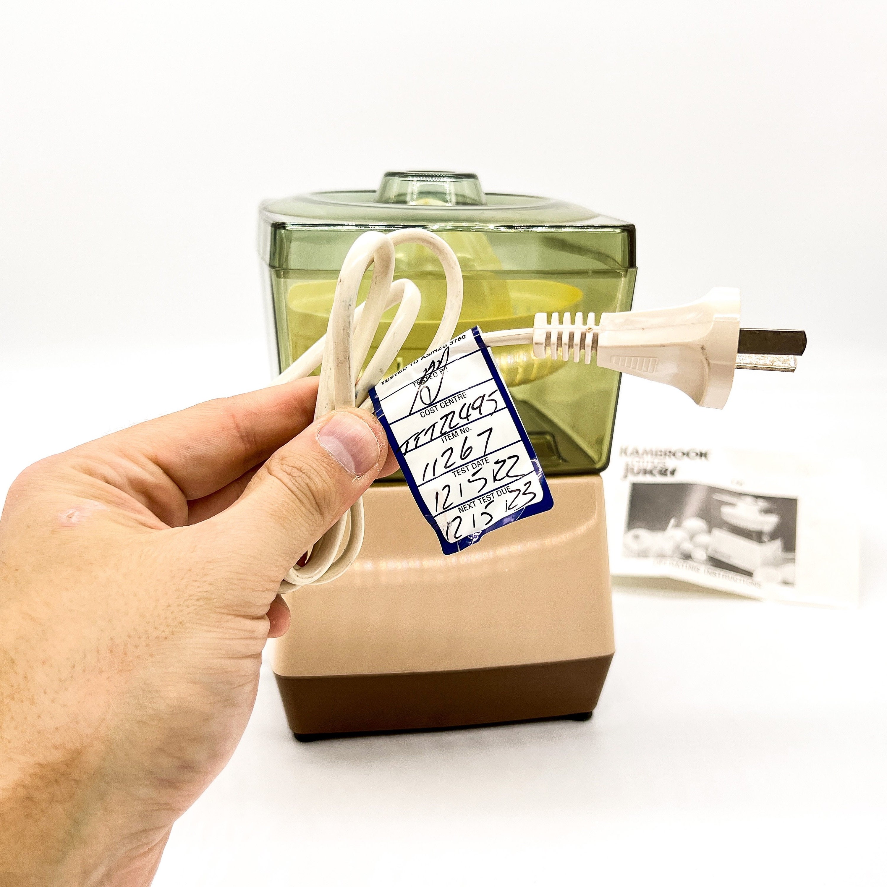 Vintage Kambrook Electric Citrus Juicer 1983 Orange & Etsy Australia