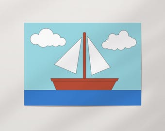 The Sailboat Print • The Simpsons