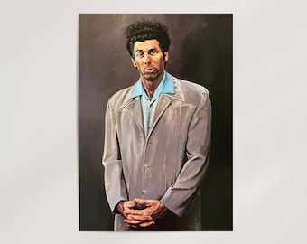 The Kramer by Cosmo Kramer from Seinfeld Premium Wall Art Poster - Ready-to-Frame Giclée Print - Pop Culture & TV Shows