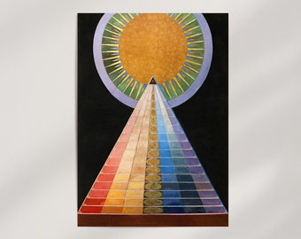 Altarpiece No. 1 by Hilma af Klint (1915) Premium Wall Art Poster · Ready to Frame Giclée Print