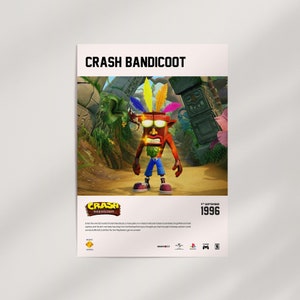 Crash Bandicoot Unofficial Aku Aku Magnet -  Hong Kong