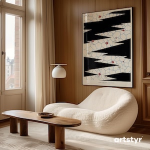 Watanabe Seitei Blumen Fußweg Japanischer Holzschnitt • Vintage beruhigende Japandi Art (Gallery-Grade Giclée)