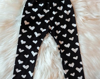 Leggings for girls, heart