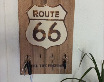 Sleutelbord Route 66
