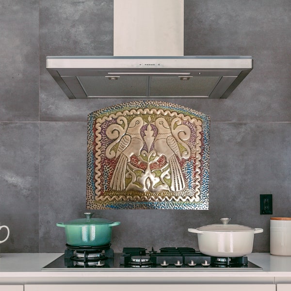 Copper Backsplash Kitchen - Etsy