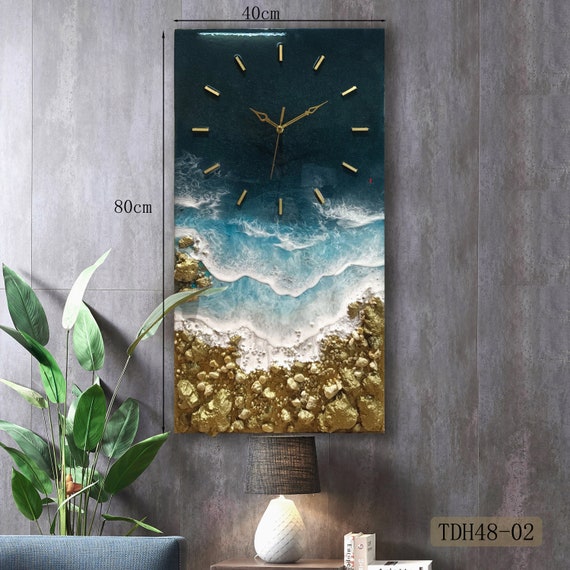 Ocean wave art, Ocean resin art, Coastal artwork, Beach wall art, beach resin art, Beach House Decor, Epoxy Art, Resin art picture, Wave Art