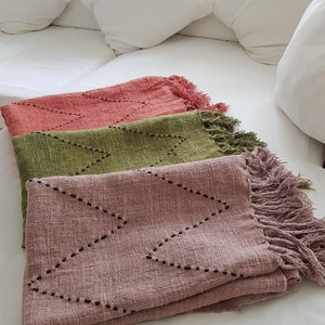 Manta 100% algodón, cubrecama, cubrecama reversible