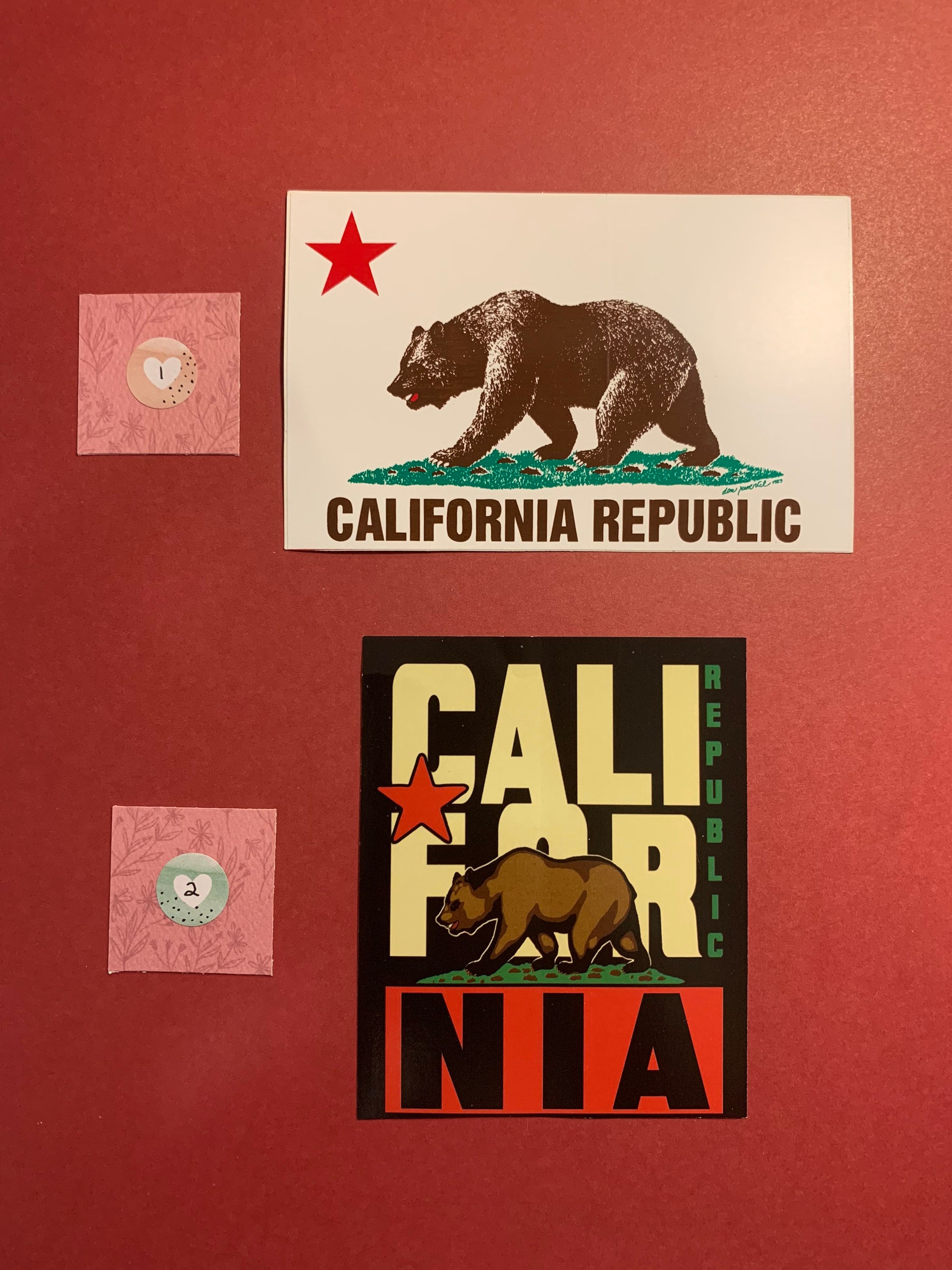 California State Stickers - Etsy