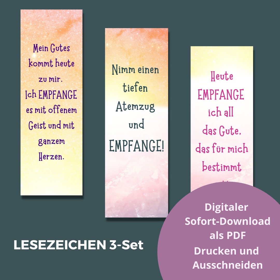 Spiritueller Spruch Gebet Zum Empfangen Positive Etsy