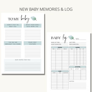 Pregnancy Journal Printable PDF, Pregnancy Planner Digital Download, Pregnancy Tracker, Pregnancy Diary, Expecting Mom Gift image 7