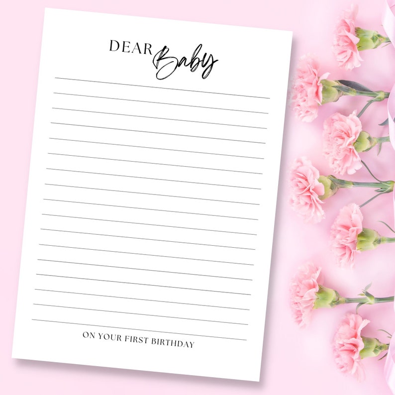 Baby Book, Printable Baby Book Pages, Baby Memory Book, Baby Book First