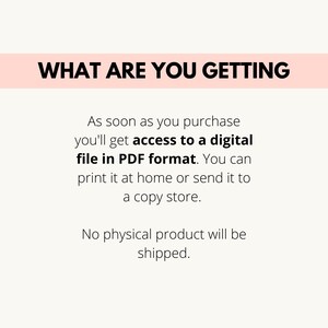 Pregnancy Journal Printable PDF, Pregnancy Planner Digital Download, Pregnancy Tracker, Pregnancy Diary, Expecting Mom Gift image 9