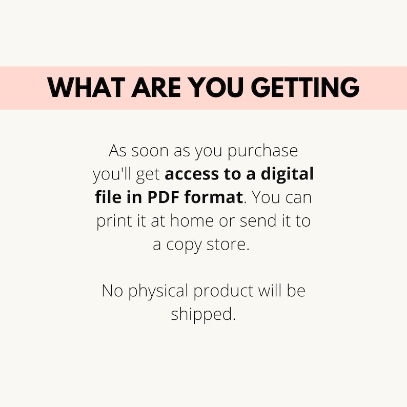 Pregnancy Journal Printable PDF, Pregnancy Planner Digital Download, Pregnancy Tracker, Pregnancy Diary, Expecting Mom Gift image 9