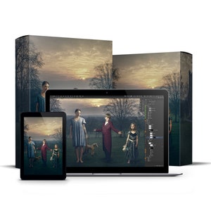 Advanced Creative Compositing Retouching tutorial and workshop 4k DIGITAL DOWNLOAD